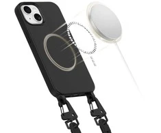 Apple iPhone 13 Tech-Protect Magnecklace MagSafe dėklas jūsų telefonui juodos spalvos