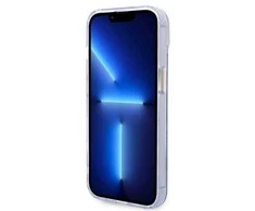 Apple iPhone 14 Guess Dėklas Gold Outline Translucent MagSafe (GUHMP14SHTCMU) violetinės spalvos