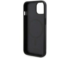 Dėklas GUESS GUHMP14MHGCFSEK IPHONE 14 PLUS / 15 PLUS 6.7 "Juodas / Juodas HARDCASE GCUBE STRIPES MAGSAFE