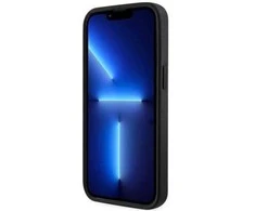 Dėklas GUESS GUHMP14MHGCFSEK IPHONE 14 PLUS / 15 PLUS 6.7 "Juodas / Juodas HARDCASE GCUBE STRIPES MAGSAFE