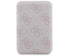 Dėklas Guess Set GUBPM5P14L4GEMGP Apple iPhone 14 Pro 6.1″ hardcase + Powerbank 5000mAh MagSafe rožinės spalvos 4G