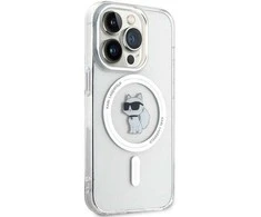 Karl Lagerfeld KLHMP14LHFCCNOT Apple iPhone 14 Pro 6.1″ skaidrus kietas dėklas IML Choupette Ma