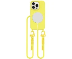 Apple iPhone 14 Pro Tech-Protect Magnecklace MagSafe Canary dėklas telefonui geltonos spalvos