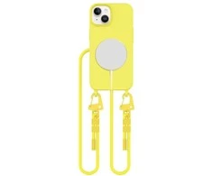 Apple iPhone 14 Tech-Protect Magnecklace MagSafe Canary dėklas telefonui geltonos spalvos