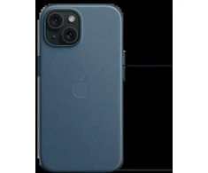 iPhone 15 FineWoven Case with MagSafe - Pacific Blue