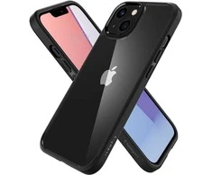 Spigen Ultra Hybrid dėklas skirtas Apple iPhone 15 Plus, spalva - Matte Black