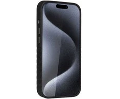 Apple iPhone 15 Pro Audi Synthetic odinis dėklas MagSafe (AU-TPUPCMIP15P-GT/D3-RD) raudonos spalvos