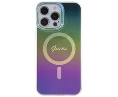 Guess GUHMP15LHITSK Apple iPhone 15 Pro 6.1″ rainbow kietas dėklas IML Iridescent MagSafe