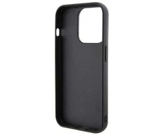 Apple iPhone 15 Pro Karl Lagerfeld dėklas 3D Rubber Multi Logo (KLHCP15L3DMKRLK) juodos spalvos