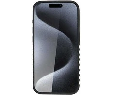 Audi Synthetic Leather MagSafe Apple iPhone 15 Pro Max 6.7″ juodos spalvos kietas dėklas AU-TPUPCMIP15PM-GT/D3-BK