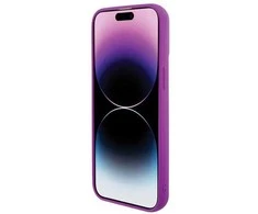 GUESS GUHCP15XPMSDGSF IPHONE 15 PRO MAX 6.7" FUKSJA/FUKSIJA kietas dėklas DISCO METAL SCRIPT