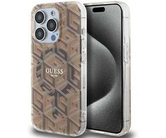 GUESS GUHMP15XHGCUSTGW IPHONE 15 PRO MAX 6.7" RUDAS/RUDAS KIETAS DĖKLAS IML GCUBE MAGSAFE
