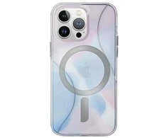 UNIQ dėklas Coehl Palette Apple iPhone 15 Pro Max 6.7″ Magnetic Charging mėlynas/dusk mėlynas