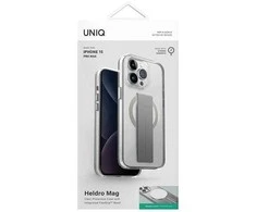 UNIQ dėklas Heldro Mag Apple iPhone 15 Pro Max 6.7" Magclick Charging skaidrus