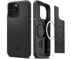 Spigen Mag Armor (MagFit) dėklas skirtas Apple iPhone 15 Pro, spalva - Matte Black