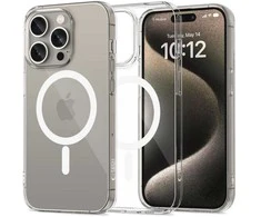 Apple iPhone 15 Pro Tech-Protect FlexAir MagSafe Clear dėklas telefonui skaidrus