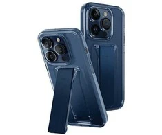 UNIQ Heldro Mount dėklas with Stand Apple iPhone 15 Pro 6.1″ mėlynas ultamarine deep mėlynas
