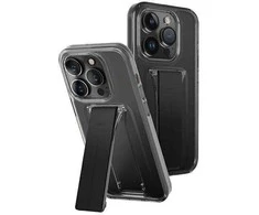 UNIQ Heldro Mount dėklas su stovu Apple iPhone 15 Pro 6.1" dūmų, dūmų