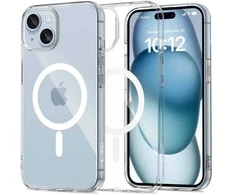 Apple iPhone 15 Tech-Protect FlexAir MagSafe Clear dėklas telefonui skaidrus