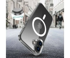 Apple iPhone 16 Plus Tech-Protect FlexAir Hybrid MagSafe Clear dėklas telefonui skaidrus