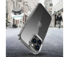 Apple iPhone 16 Pro Max Tech-Protect Flexair Hybrid Clear dėklas telefonui skaidrus