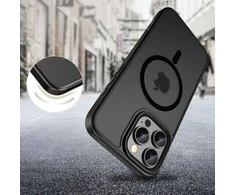 Apple iPhone 16 Pro Max Tech-Protect Magmat MagSafe Matte dėklas telefonui juodos spalvos