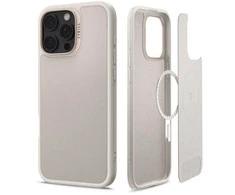 Dėklas Spigen Cyrill Kajuk MagSafe, kreminis – iPhone 16 Pro
