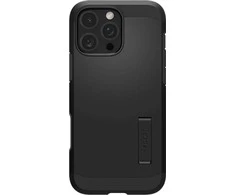 Apple iPhone 16 Pro Spigen Tough Armor „T” Mag MagSafe dėklas telefonui juodos spalvos