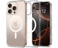 Apple iPhone 16 Pro Tech-Protect FlexAir MagSafe Clear dėklas telefonui skaidrus