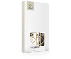Apple iPhone 16 Pro Tech-Protect MagFlex MagSafe Shiny dėklas telefonui aukso spalvos