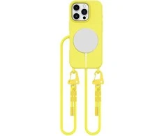 Apple iPhone 16 Pro Tech-Protect Magnecklace MagSafe Canary dėklas telefonui geltonos spalvos