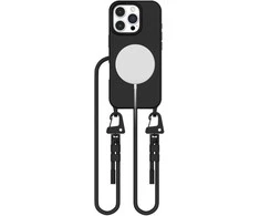 Dėklas Tech-Protect MAGNECKLACE MagSafe Apple iPhone 16 PRO juodos spalvos