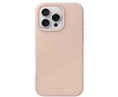 UNIQ dėklas Lino Hue Apple iPhone 16 Pro 6.3"Magclick Charging rožinės spalvos