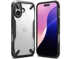 Ringke iPhone 16 Dėklas Fusion X Juodas