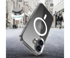 Apple iPhone 16 Tech-Protect FlexAir Hybrid MagSafe Clear dėklas telefonui skaidrus