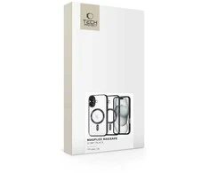 Apple iPhone 16 Tech-Protect MagFlex MagSafe Shiny dėklas telefonui juodos spalvos