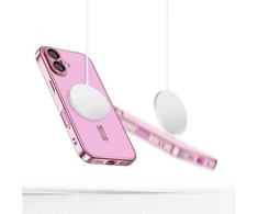 Apple iPhone 16 Tech-Protect MagFlex MagSafe dėklas telefonui rožinės spalvos