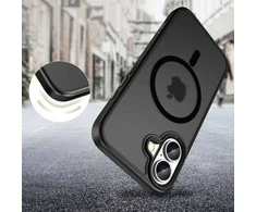 Apple iPhone 16 Tech-Protect Magmat MagSafe Matte dėklas telefonui juodos spalvos