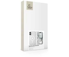 Apple iPhone 16 Tech-Protect Magslim MagSafe Matte dėklas telefonui baltos spalvos