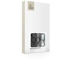 Apple iPhone 16 Tech-Protect Magslim MagSafe Matte dėklas telefonui juodos spalvos