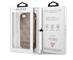 Apple iPhone SE 2022 / SE 2020 / 7 / 8 Guess dėklas GUHCI8G4GLBR rudos spalvos