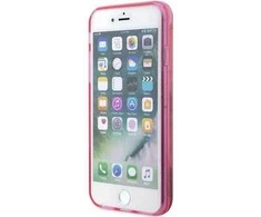 Apple iPhone SE 2022 / SE 2020 / 7 / 8 Karl Lagerfeld dėklas Glitter Karl`s Head (KLHCI8LNKHCP) rožinės spalvos