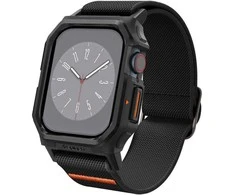 Apple Watch 10 (42mm) Spigen Lite Fit ”Pro” Matte juodas