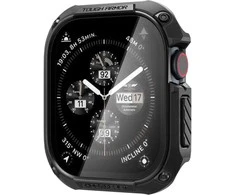Spigen Tough Armor – dėklas, skirtas Watch 10 46 mm (Juodas)