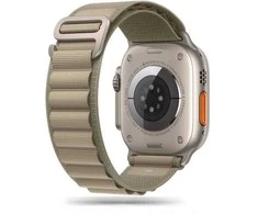 Apple Watch 4 / 5 / 6 / 7 / 8 / 9 / SE / Ultra 1 / 2 (42 / 44 / 45 / 49 MM) Tech-Protect Nylon Pro Titanium laikrodžio apyrankė