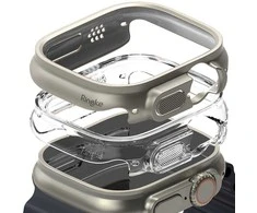 Ringke Išmaniojo laikrodžio Apple ekrano rėmelis, Pilkos spalvos, 49mm