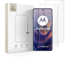 Apsauginė plėvelė Tech-Protect HYDROFLEX FIT+ 2-pack Motorola Edge 60 / 60 Pro / 60 Fusion skaidrus