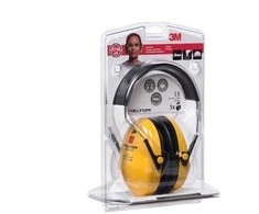 Apsauginės ausinės 3M H510A, geltonos