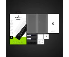 Grūdintas stiklas GLASTIFY UVTG+ 2-PACK GALAXY S22 ULTRA