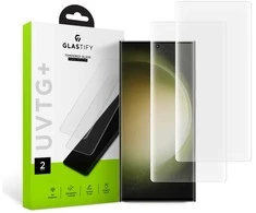 Grūdintas stiklas GLASTIFY UVTG+ 2-PACK GALAXY S23 ULTRA CLEAR